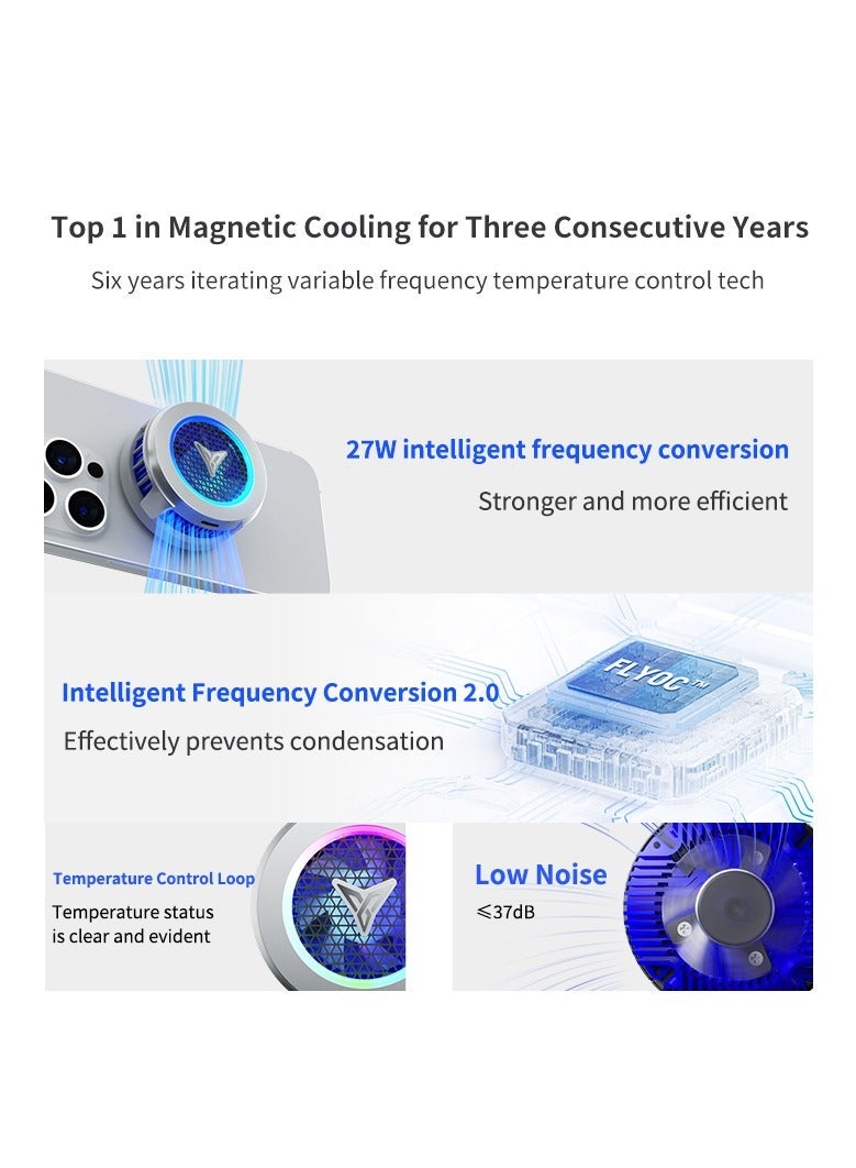 فلاي ديجي مروحة تبريد ألعاب الهاتف المحمول B8X - Image 1